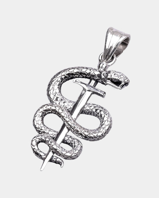Snake Sword Charm Pendant