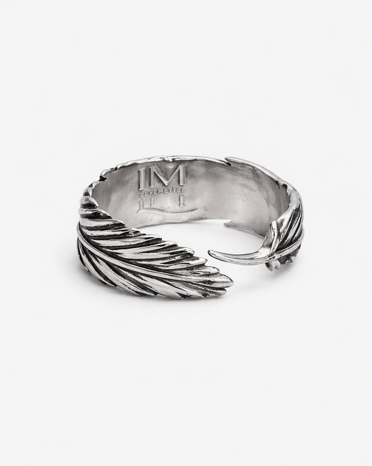 Feather Charm Ring