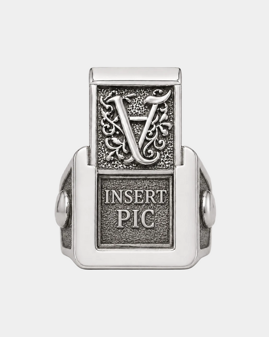 Memory Lock Signet Ring