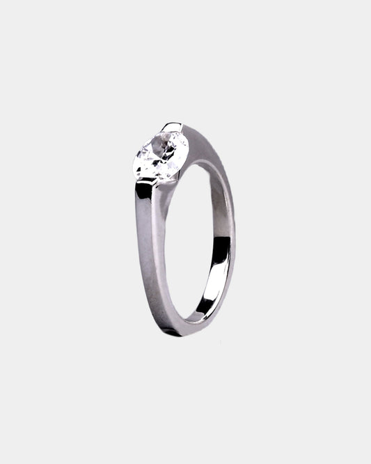 Minimalistic Cocktail Engagement Ring