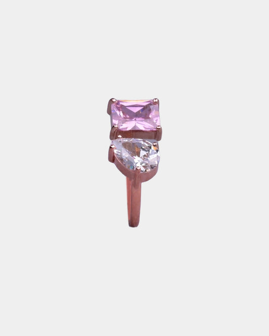 Twin Diamond Wedding Ring