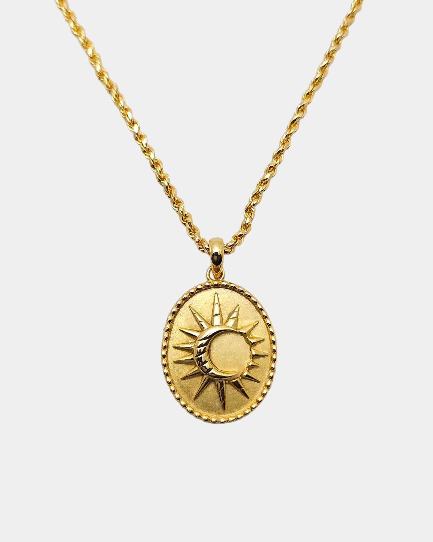 Sun and Moon pendant
