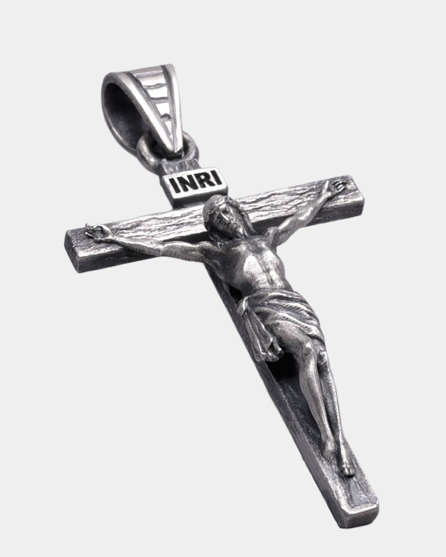 Minimalistic Jesus Cross pendant