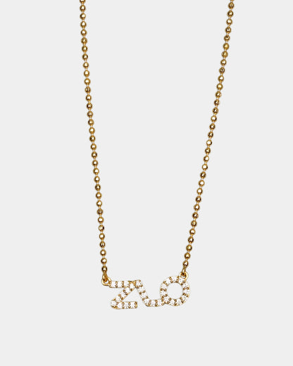 SRK inspired name initial necklace