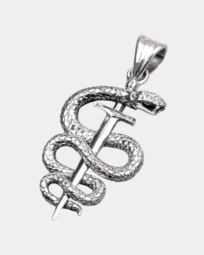 Snake Sword Charm Pendant