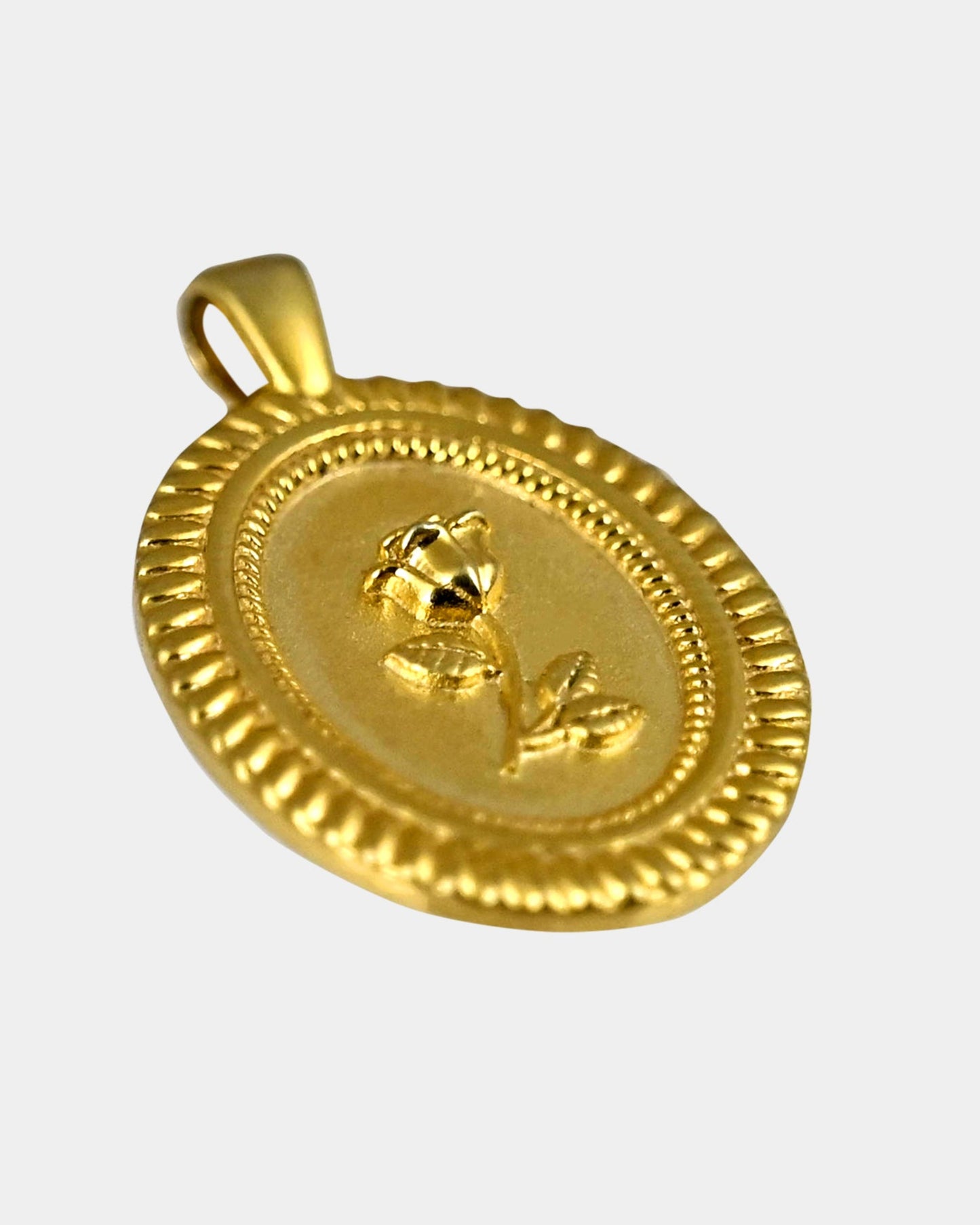 Old money rose pendant