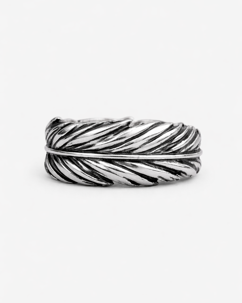 Feather Charm Ring