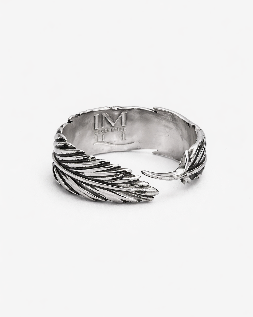 Feather Charm Ring