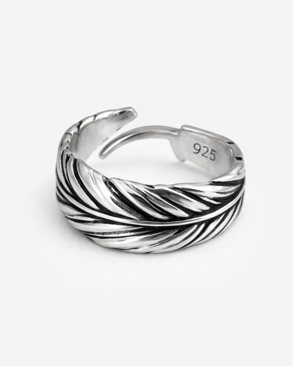 Feather Charm Ring