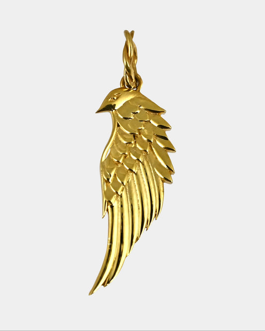 Guardian angel charm pendant
