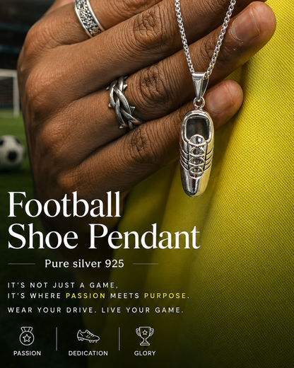 Football Shoe Pendant