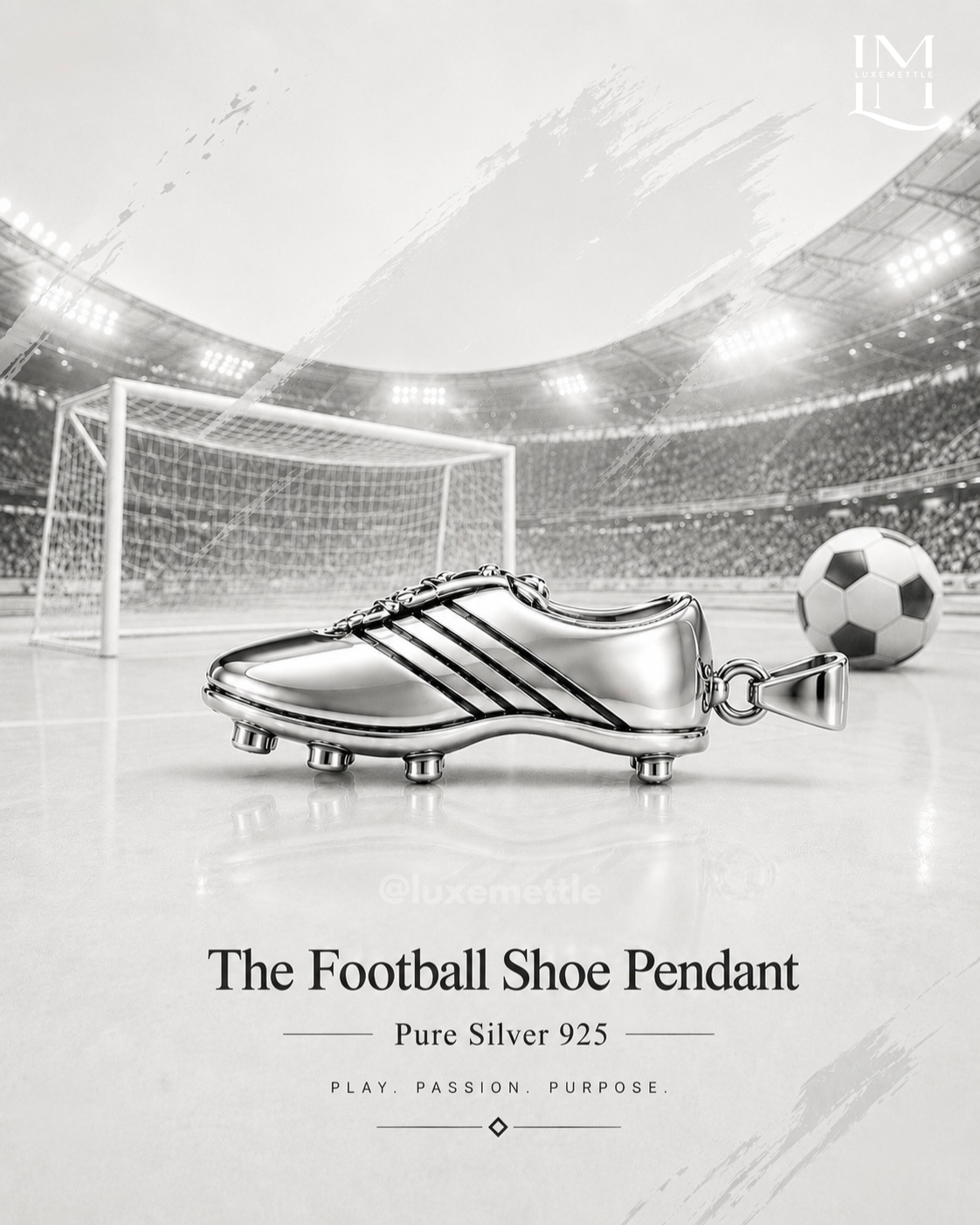 Football Shoe Pendant