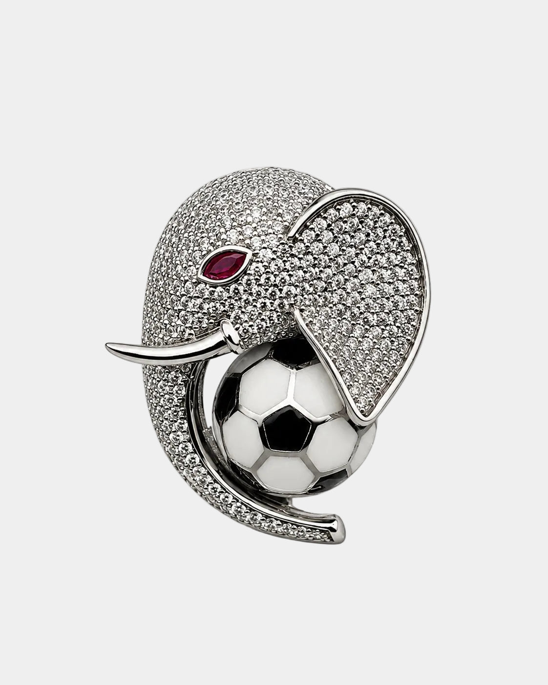 The Regal Tusk Brooch