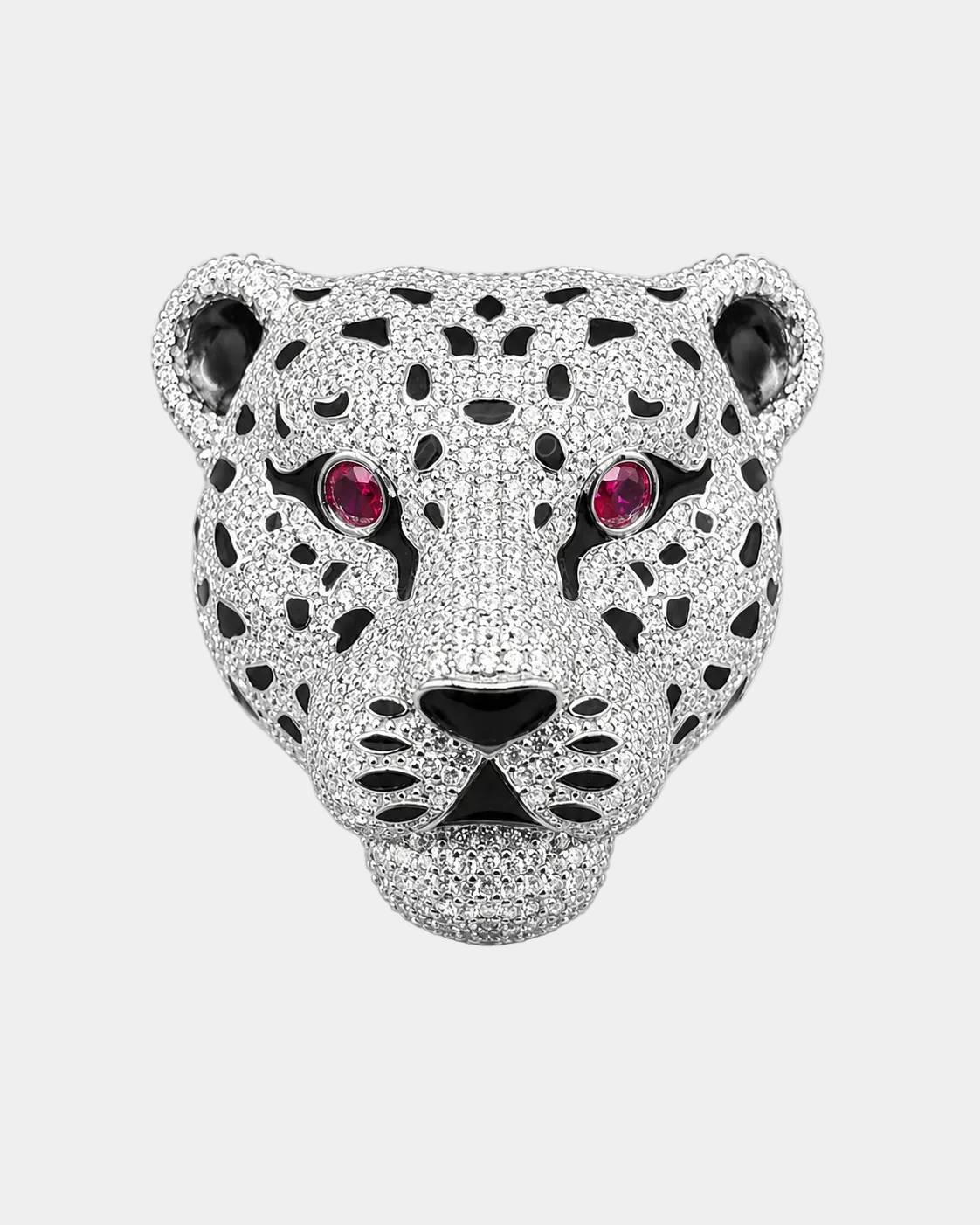 Phantom Leopard Brooch
