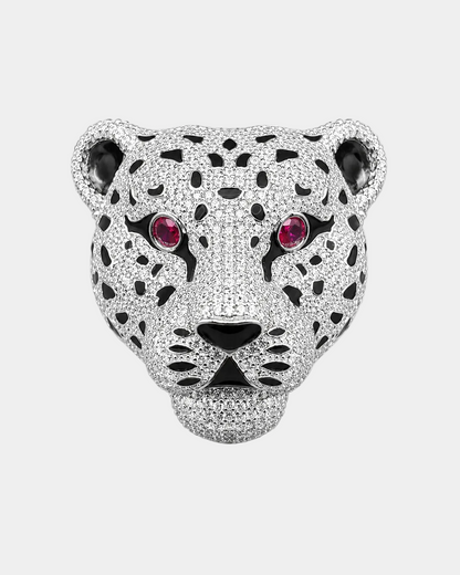Phantom Leopard Brooch