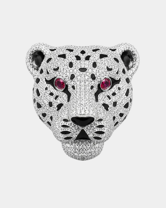 Phantom Leopard Brooch