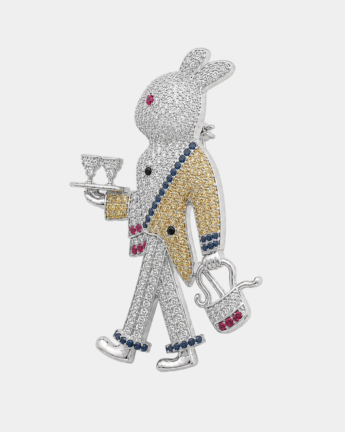 Gentleman Hare Brooch