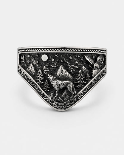 The Lunar Howl Ring