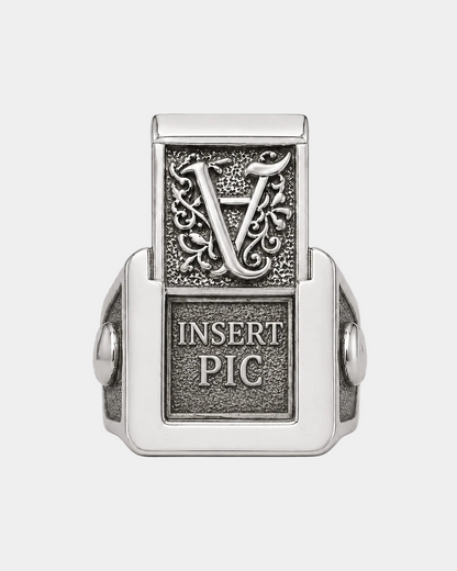 Memory Lock Signet Ring