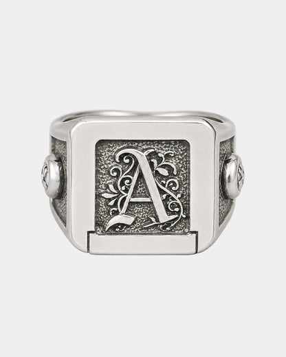Memory Lock Signet Ring