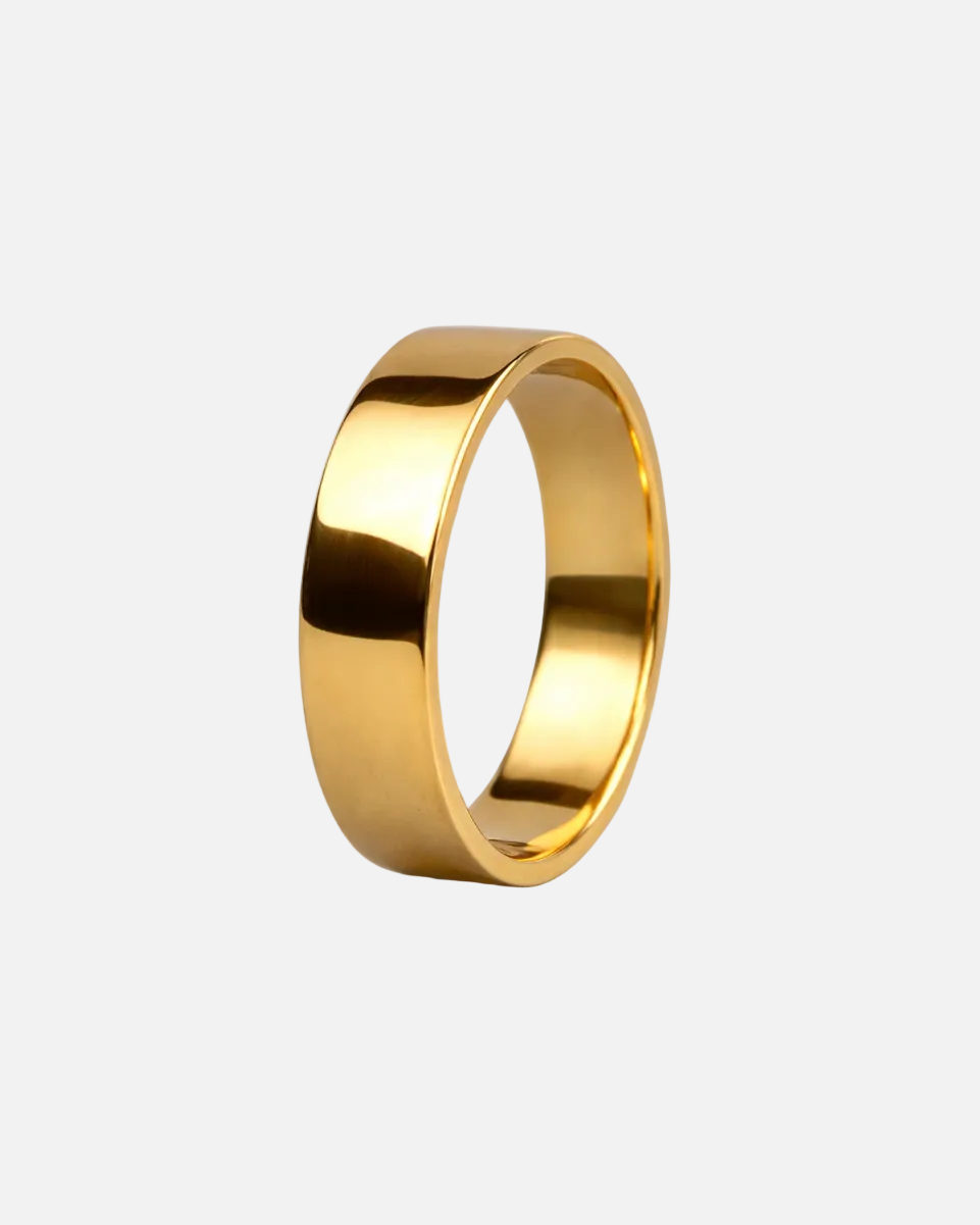 Minimalistic Gold Band Ring