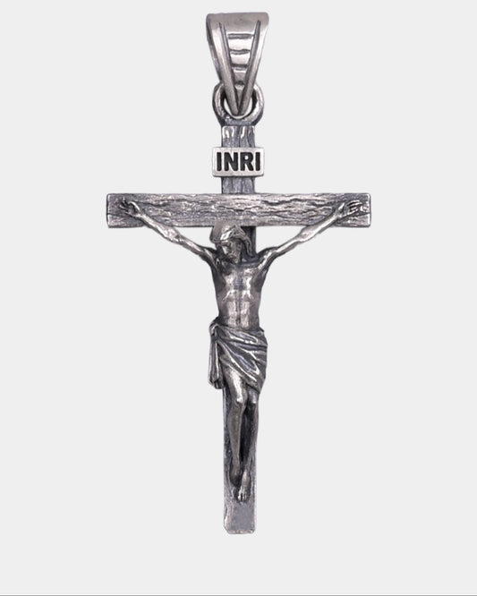 Minimalistic Jesus Cross pendant