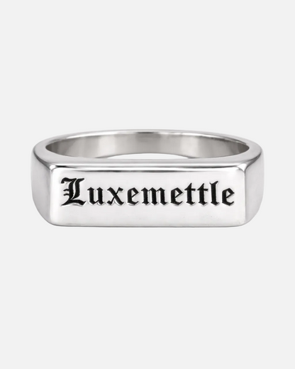 Name Signet Ring