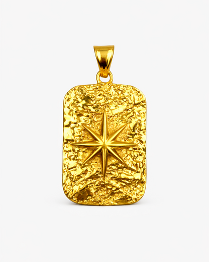 Northern Star Gold Pendant