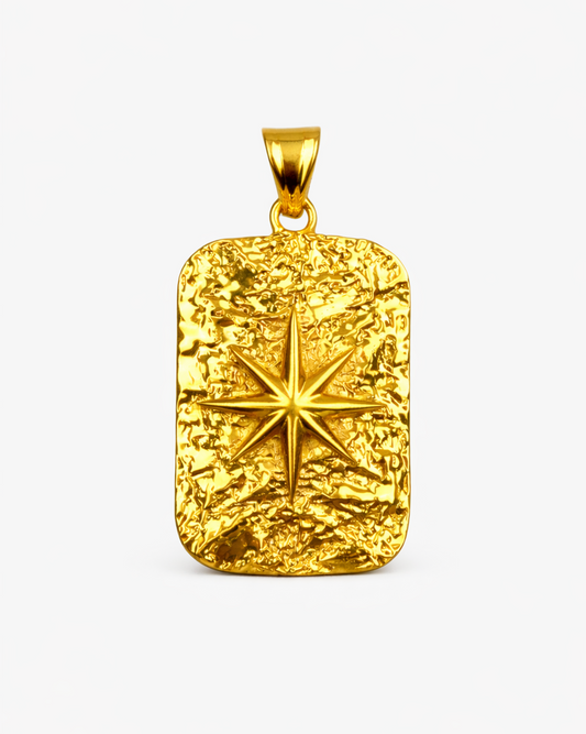 Northern Star Gold Pendant