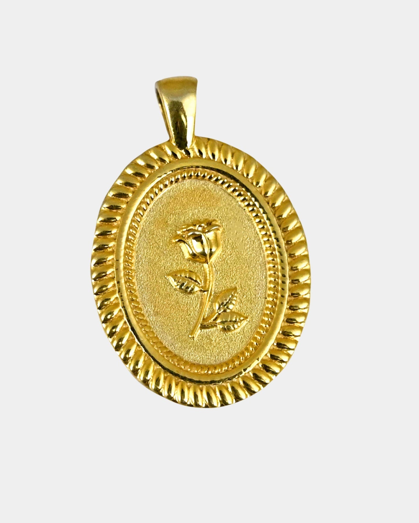 Old money rose pendant