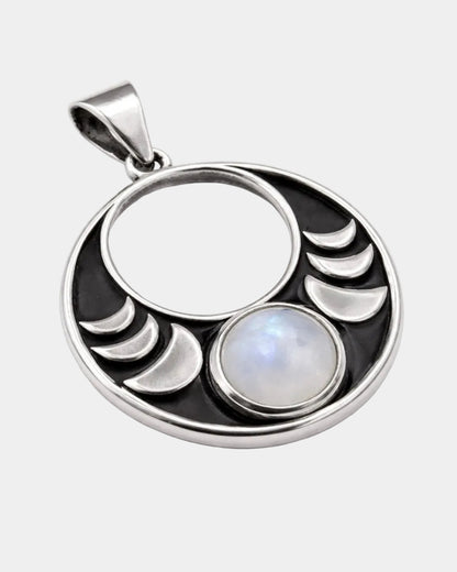 Phases of Moon pendant