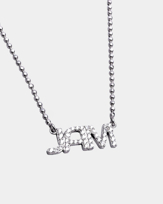 SRK inspired name initial necklace