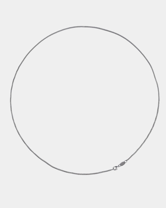 Curve Silver Box Chain