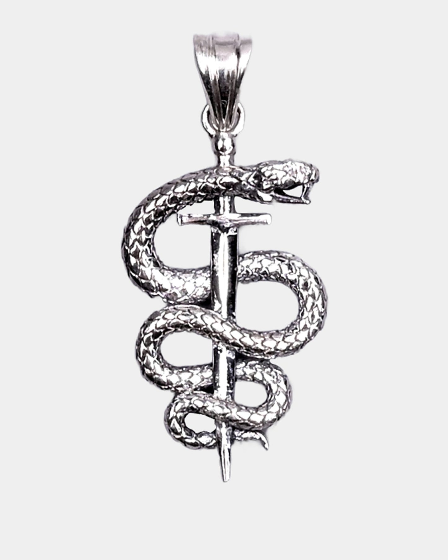 Snake Sword Charm Pendant
