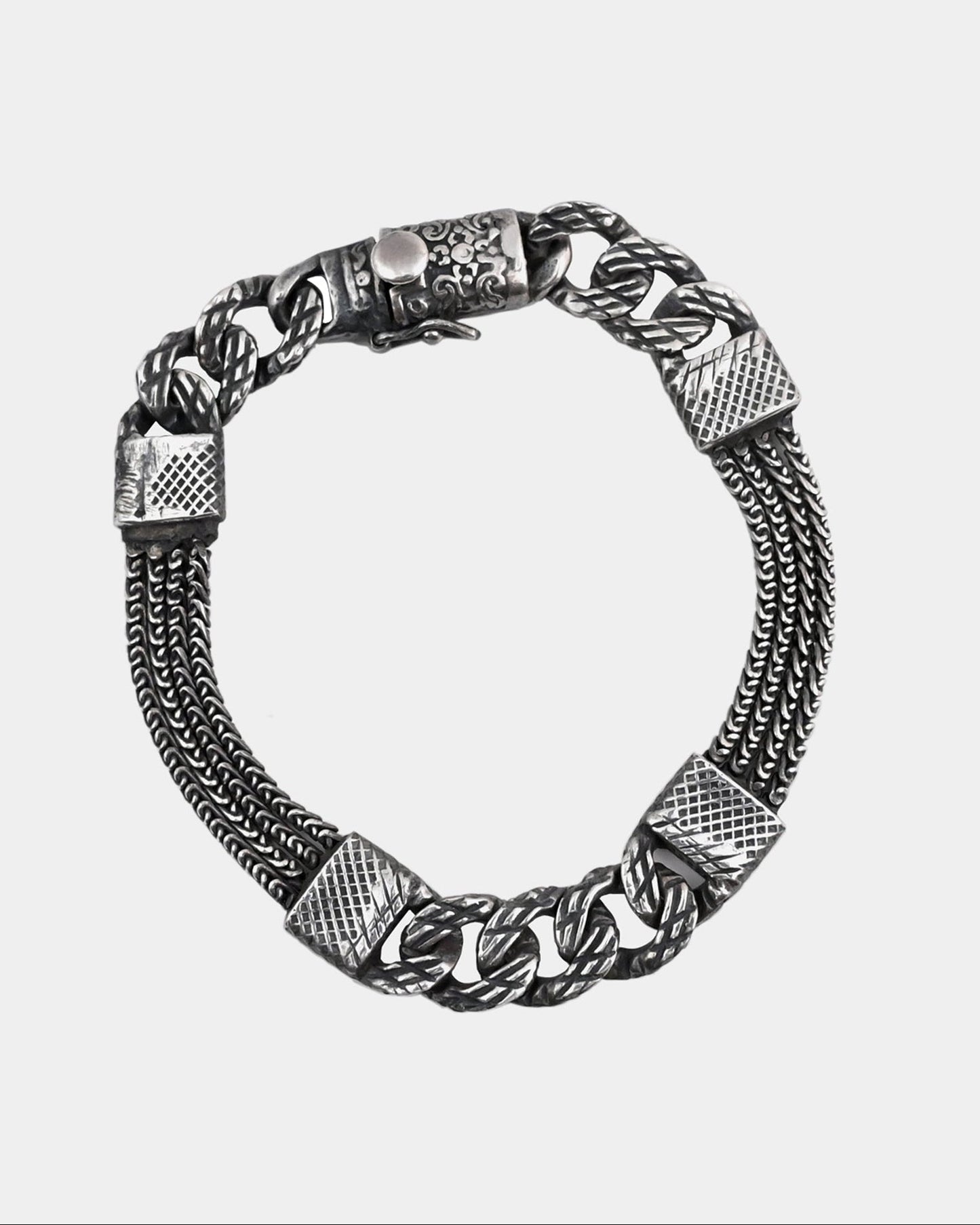 Antique Cuban Chain Bracelet