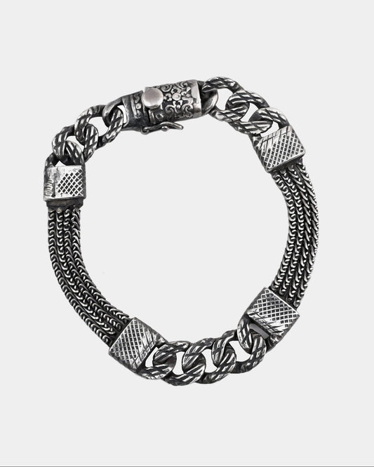 Antique Cuban Chain Bracelet