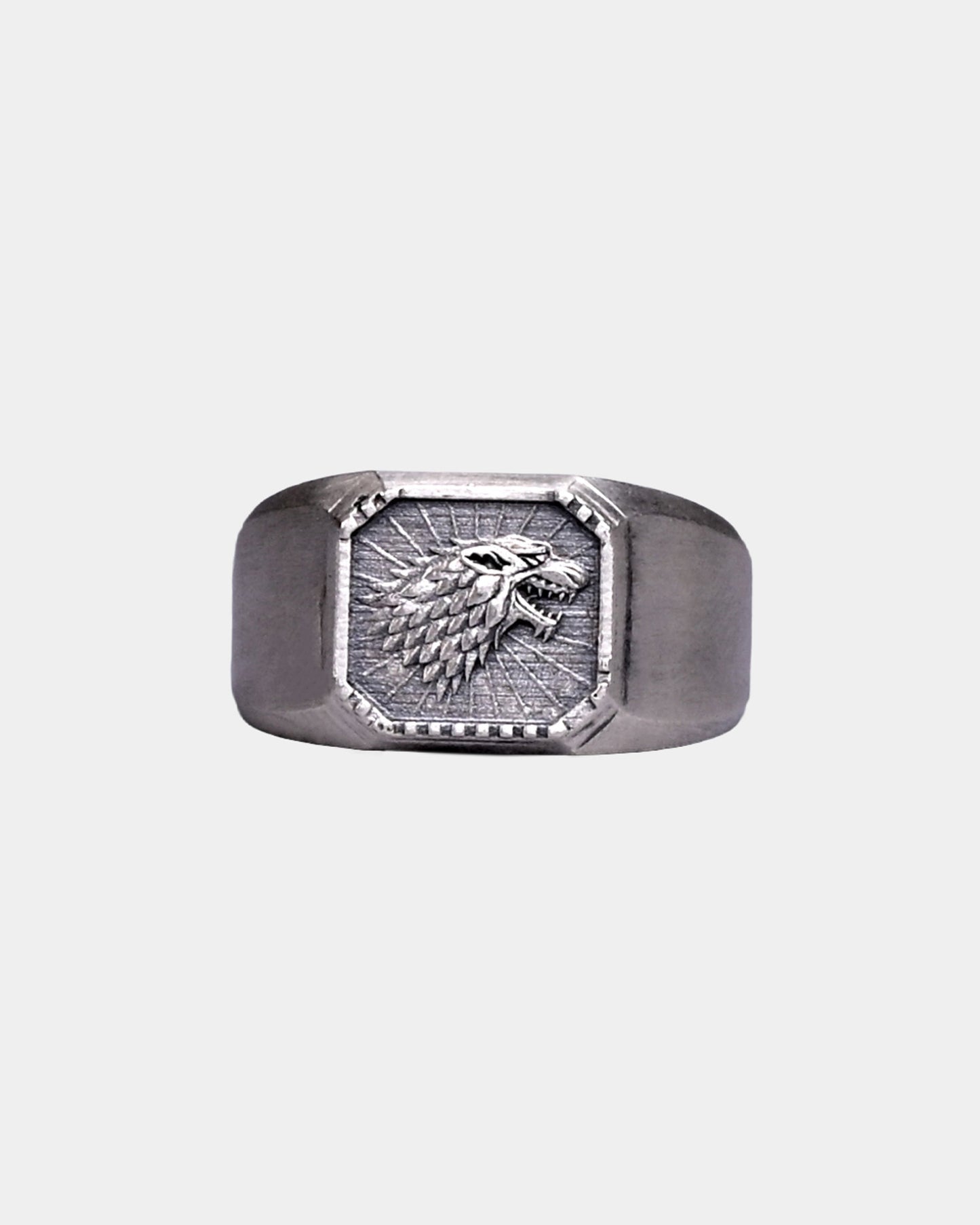 Antique Wolf Signet Ring