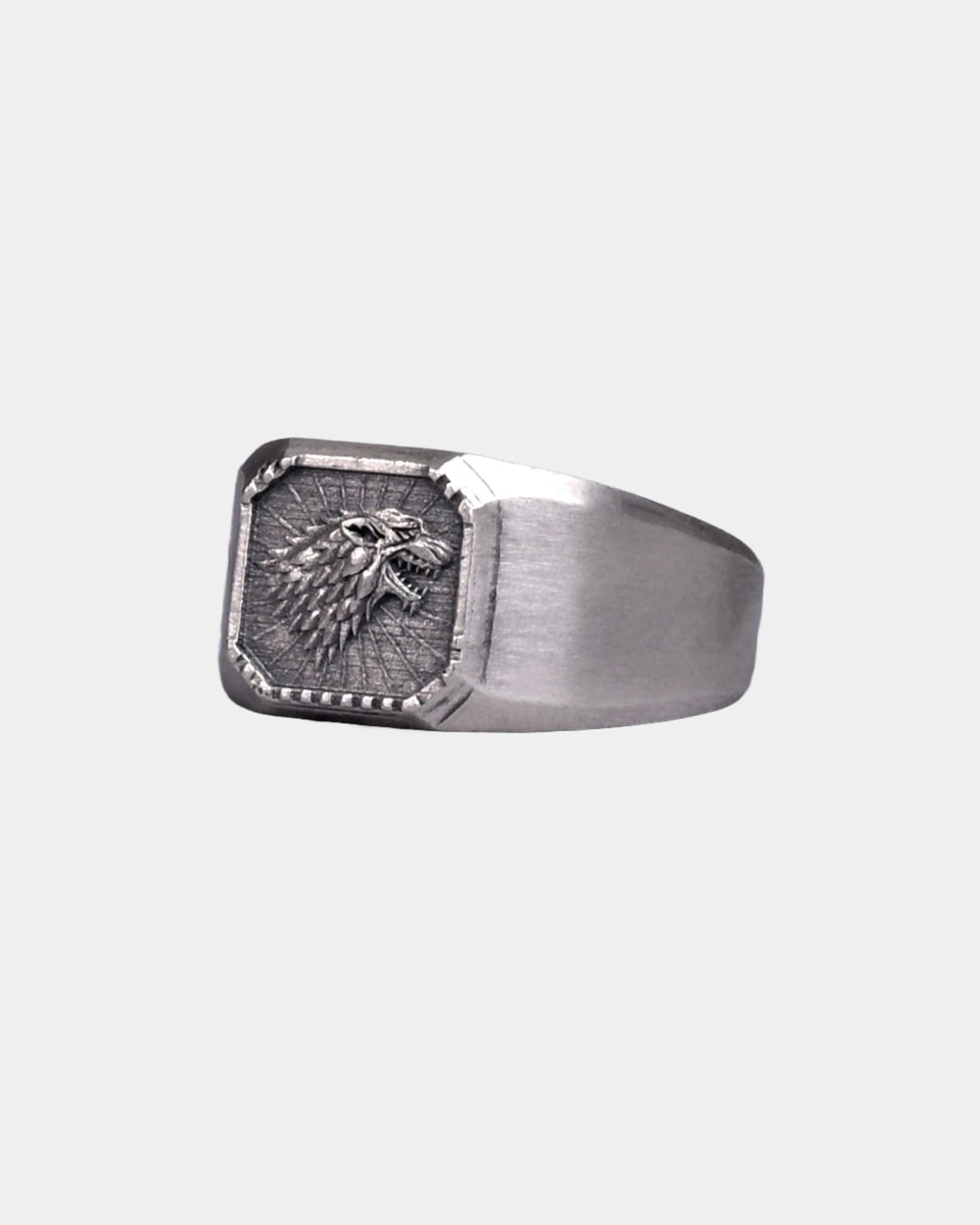 Antique Wolf Signet Ring