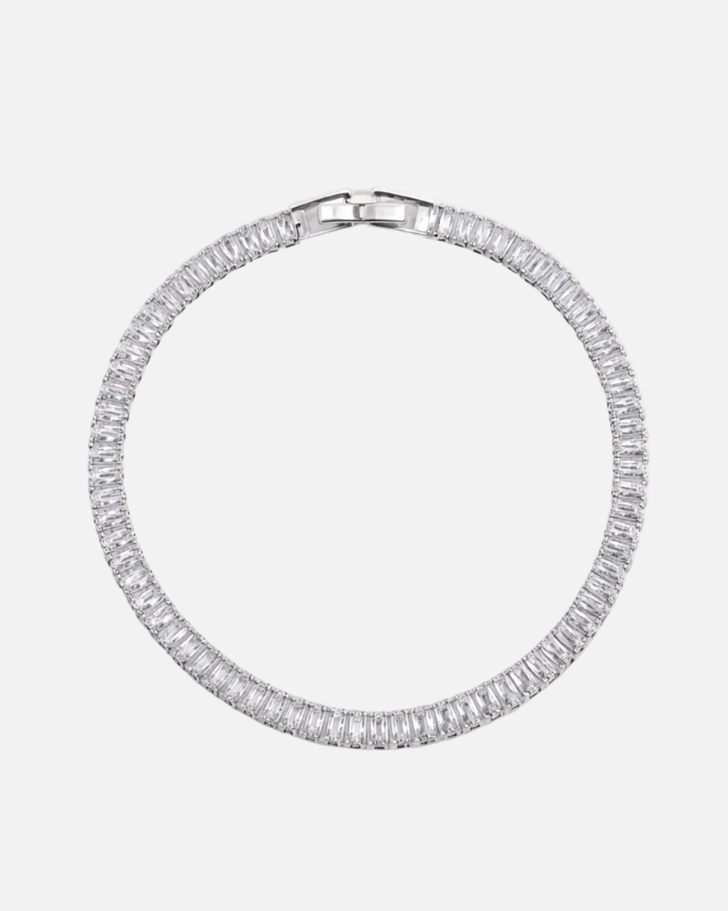 Baguette Diamond Tennis Bracelet