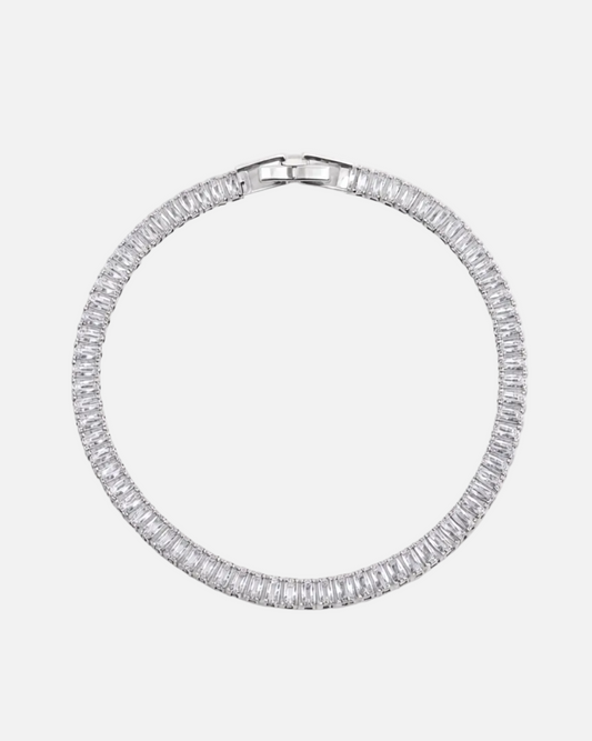Baguette Diamond Tennis Bracelet