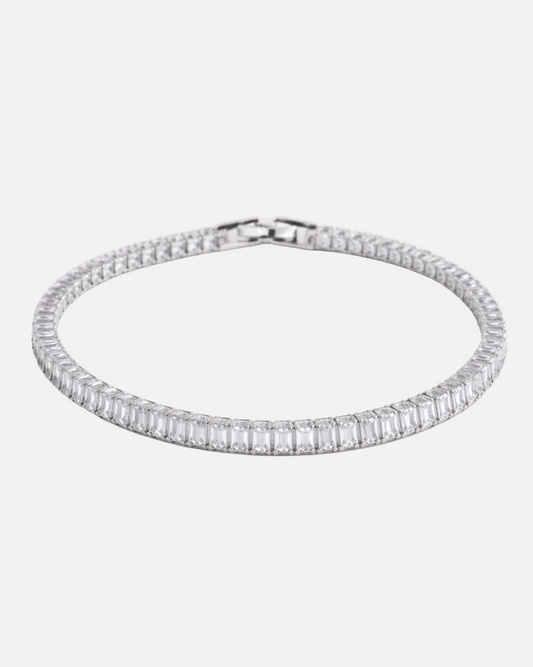Baguette Diamond Tennis Bracelet
