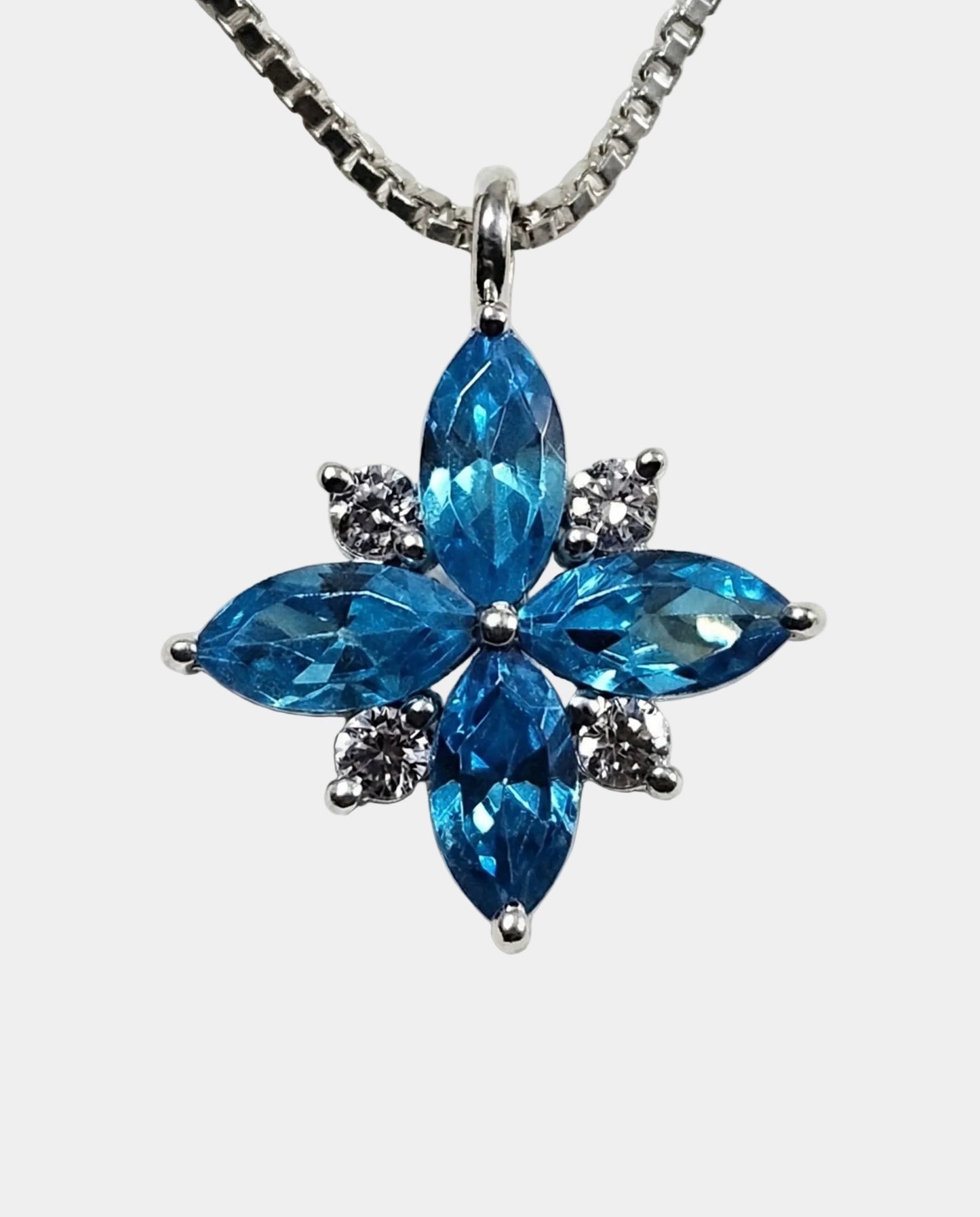 Forget me not Flower Necklace