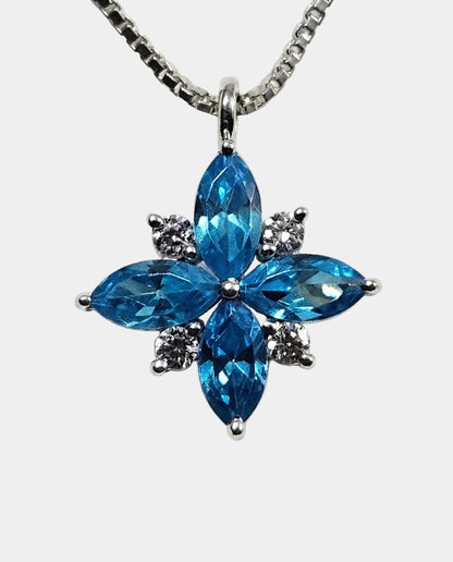Forget me not Flower Necklace