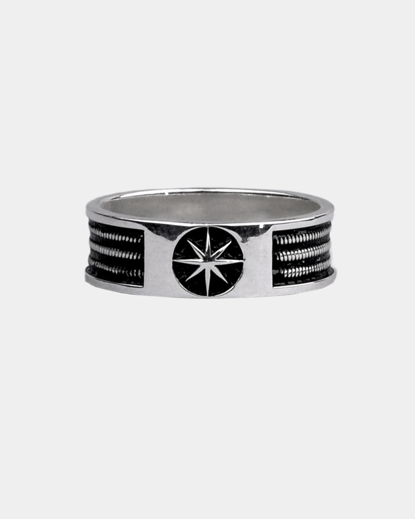 Compass Band Ring