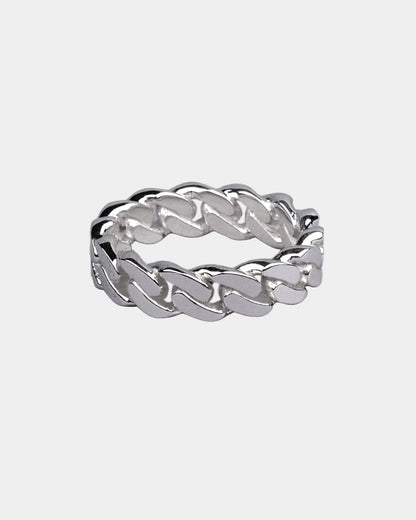Cuban Band Ring