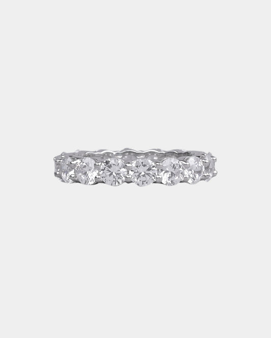Diamond Studded Band Ring