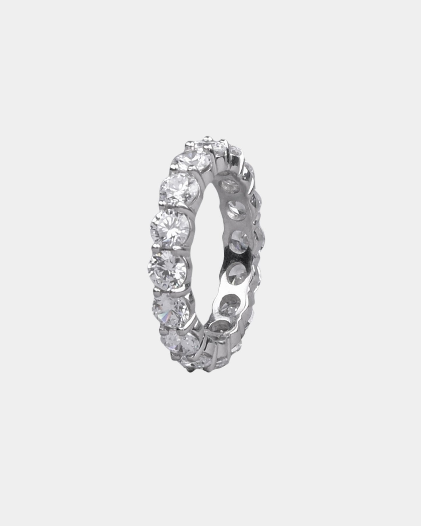 Diamond Studded Band Ring