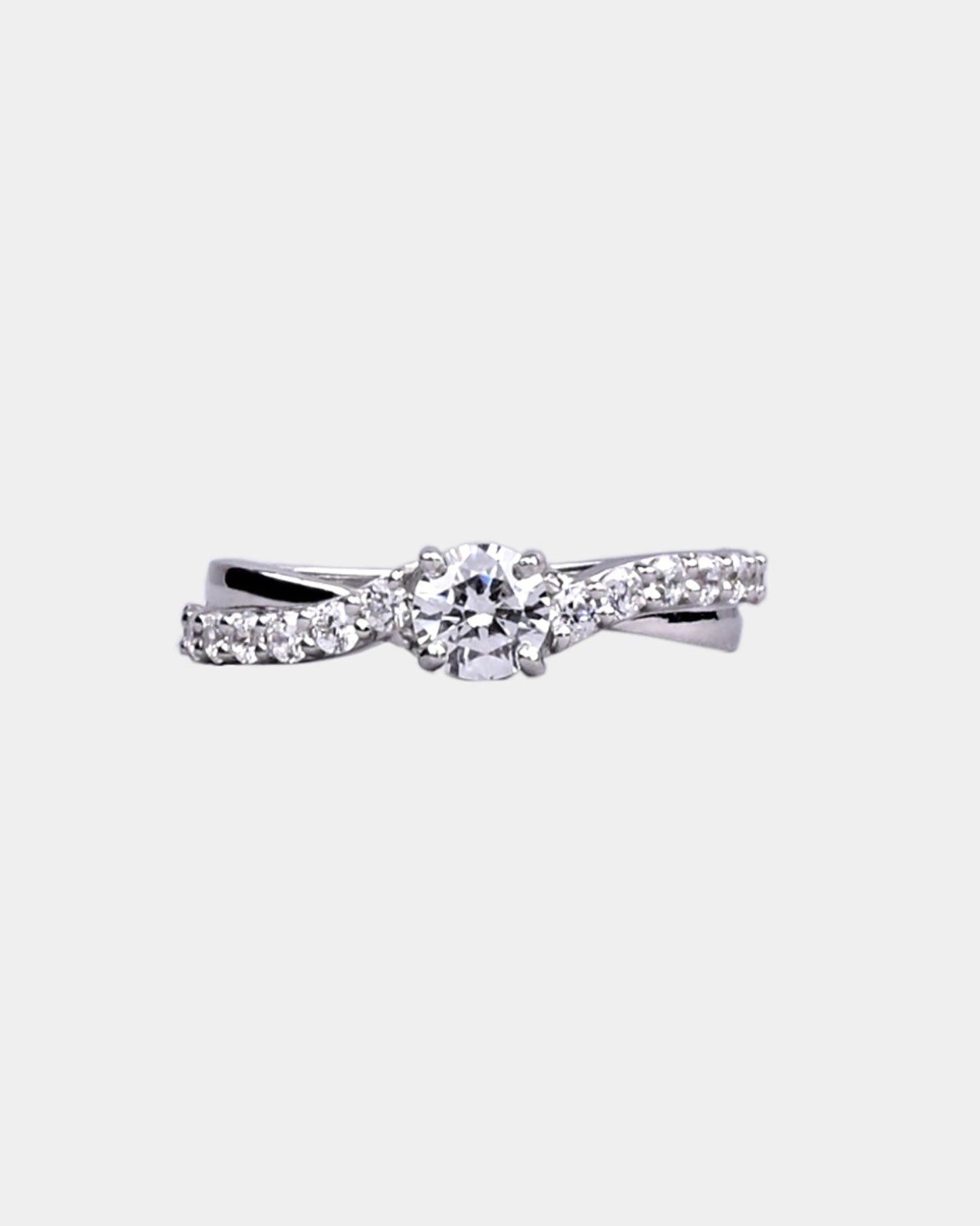 Infinity Solitaire Promise Ring