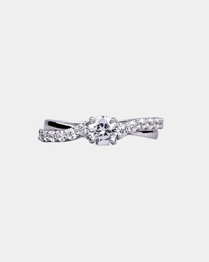 Infinity Solitaire Promise Ring
