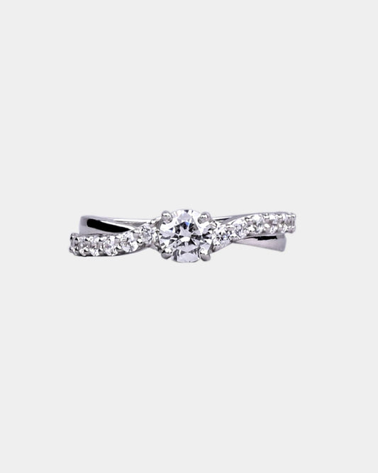 Infinity Solitaire Promise Ring